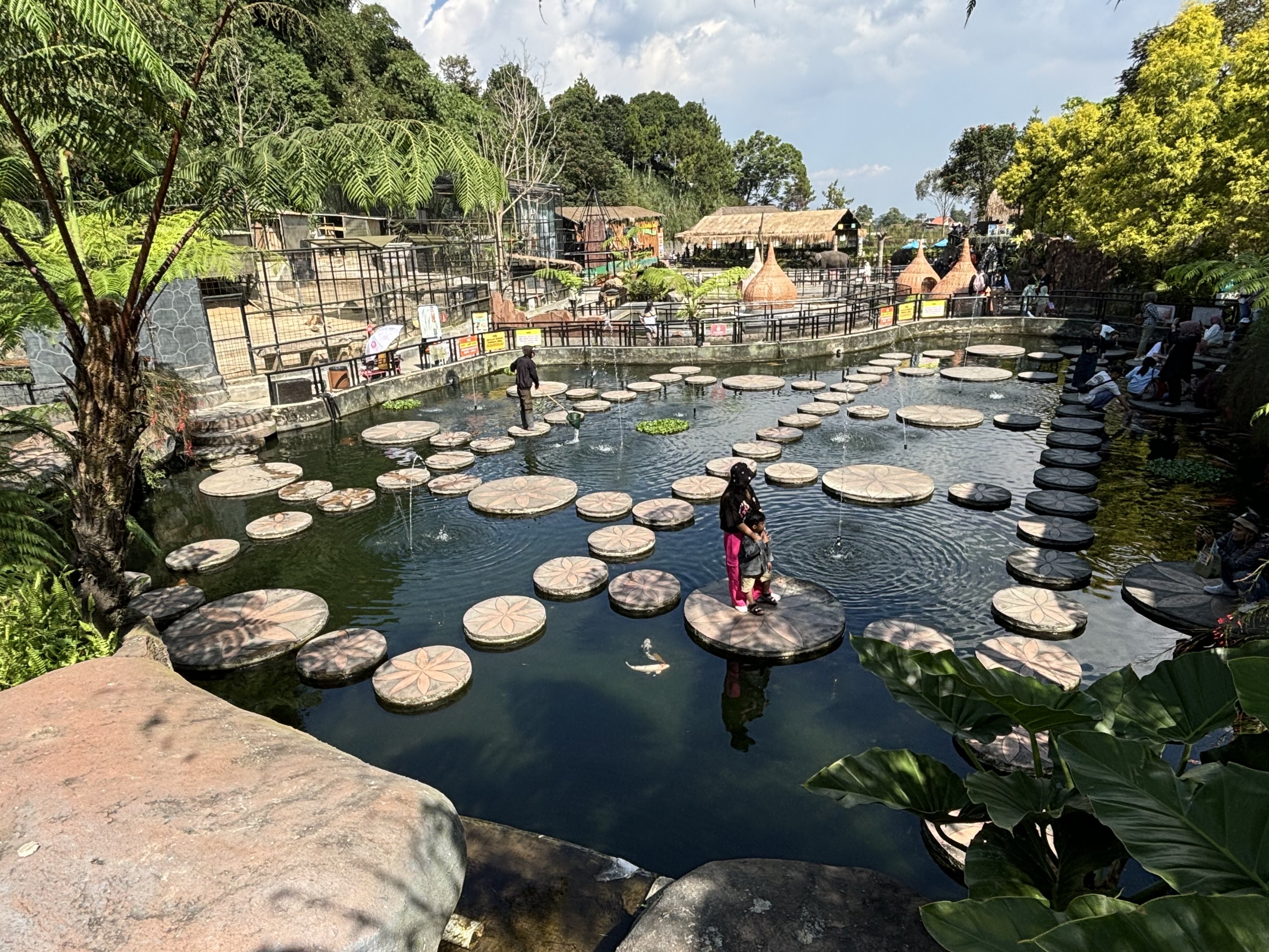 Don’t fall in! - beautiful walkway