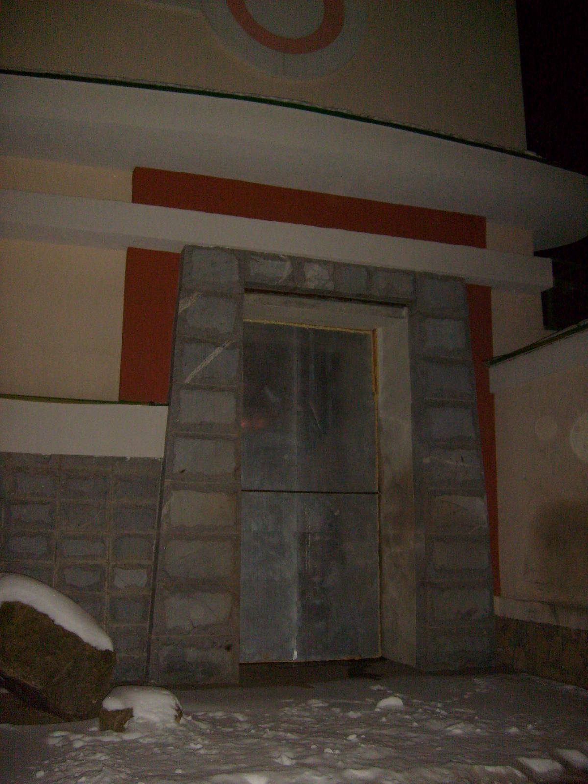 Door of elephant house