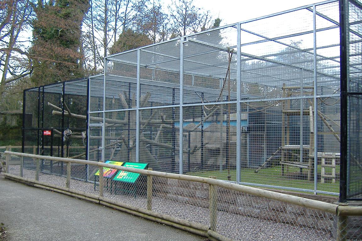 Drayton Manor monkey house