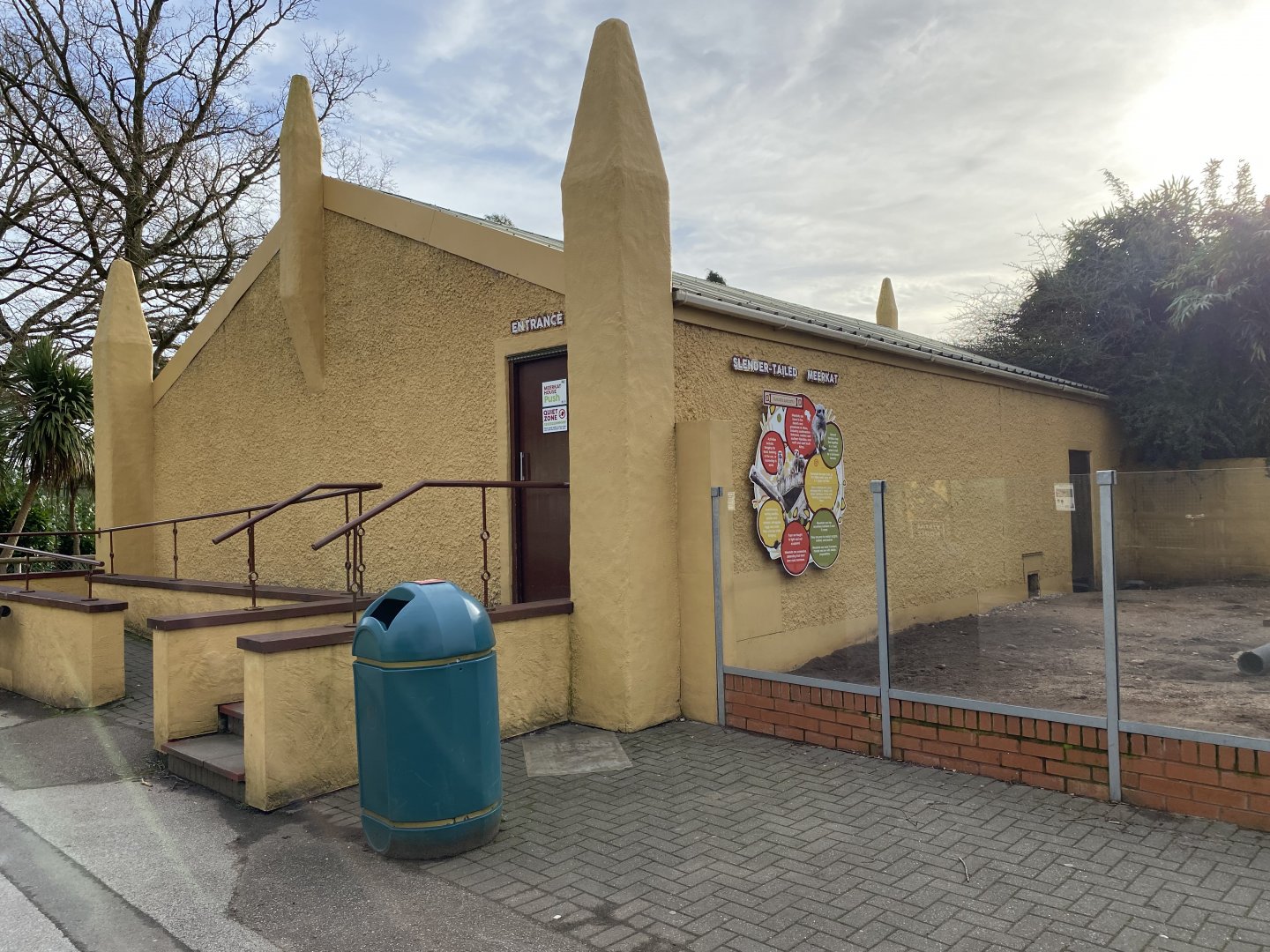 Drayton Manor theme park zoo, meerkat house