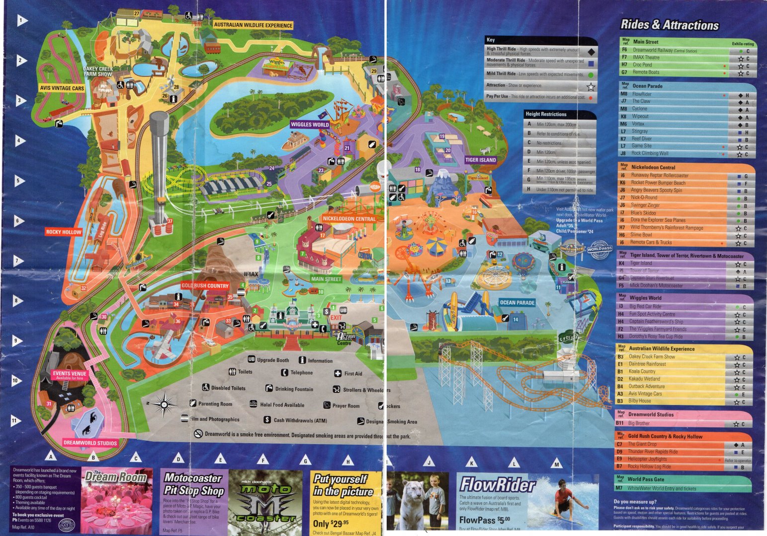 Dreamworld Map, 2007