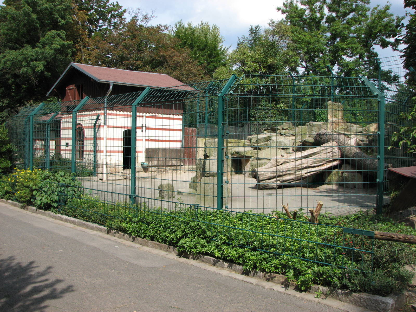 Dresden Zoo 2008 - Goat enclosure