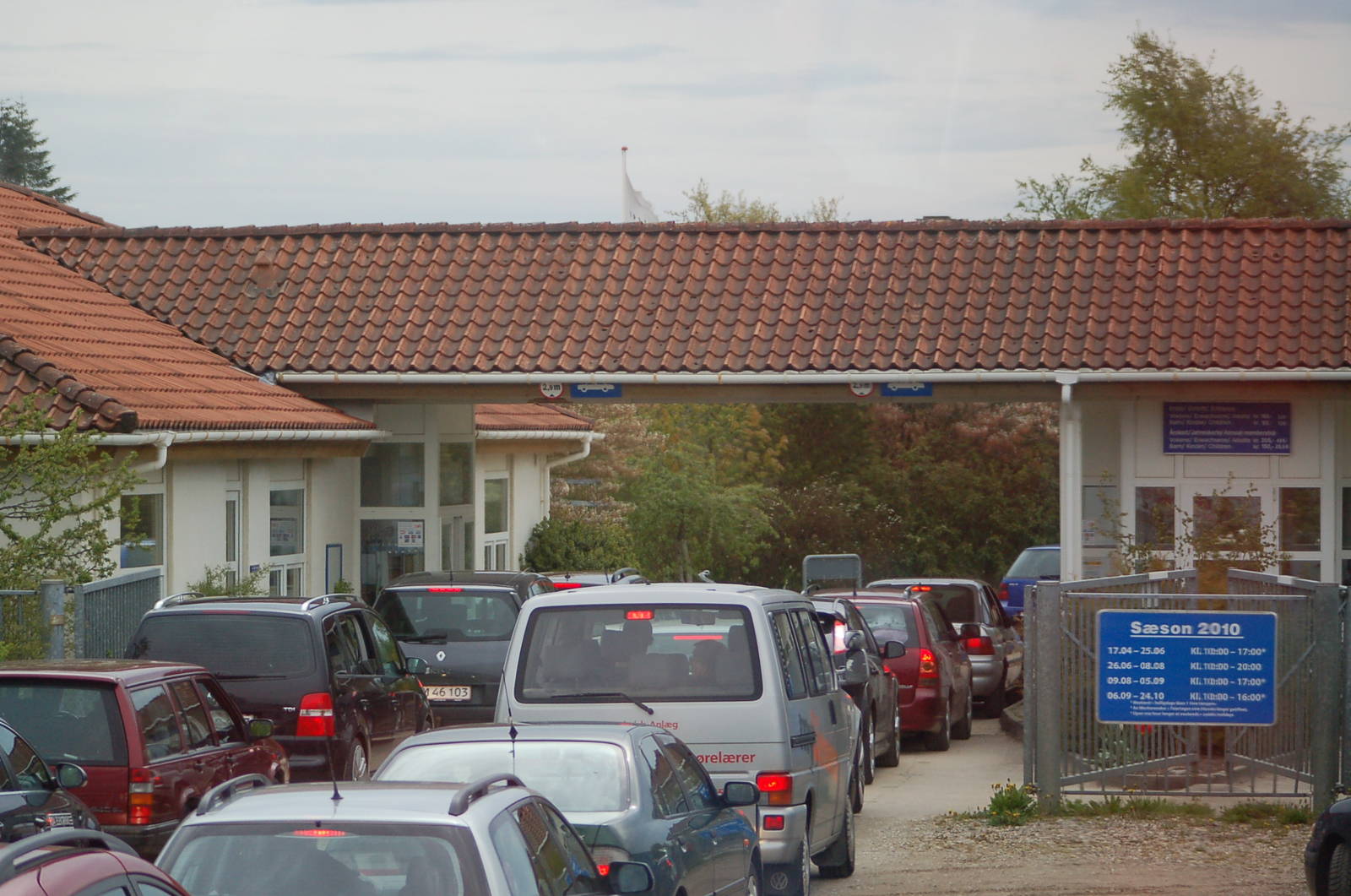 Drive-through entrance