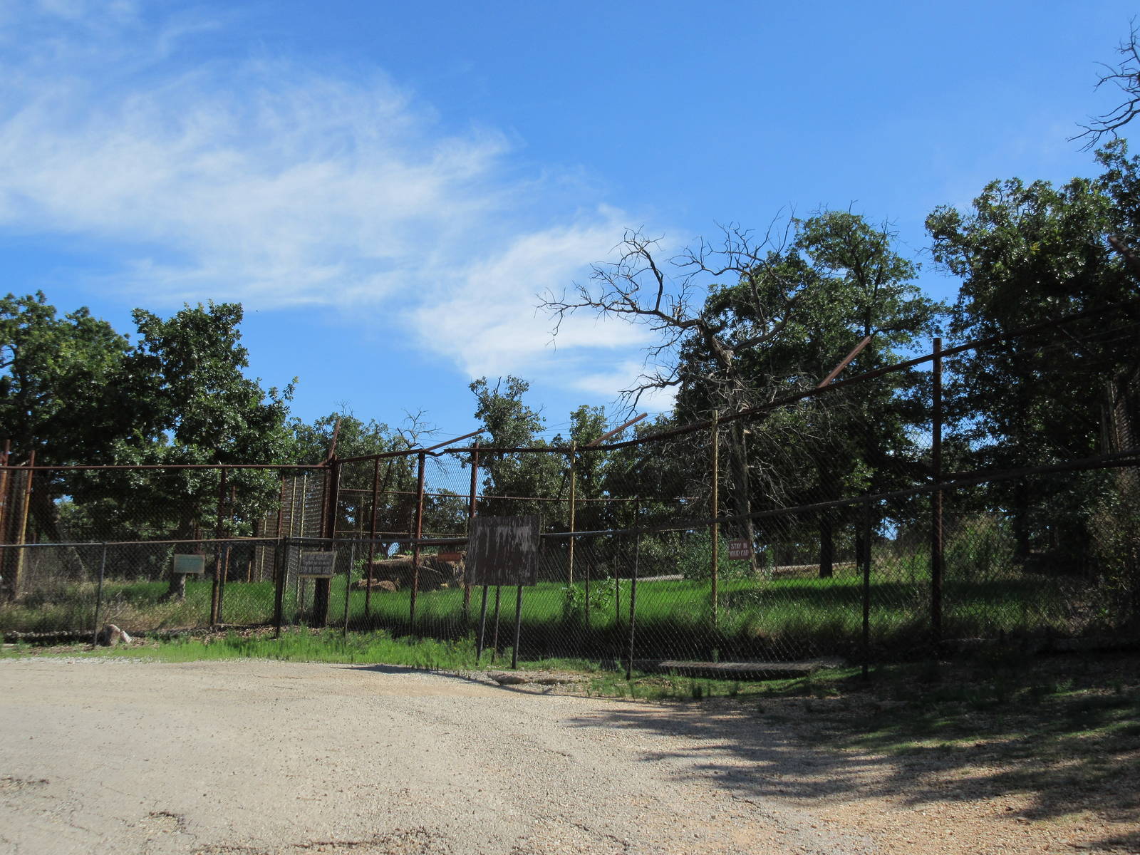 Drive-Through Safari - Empty Exhibit
