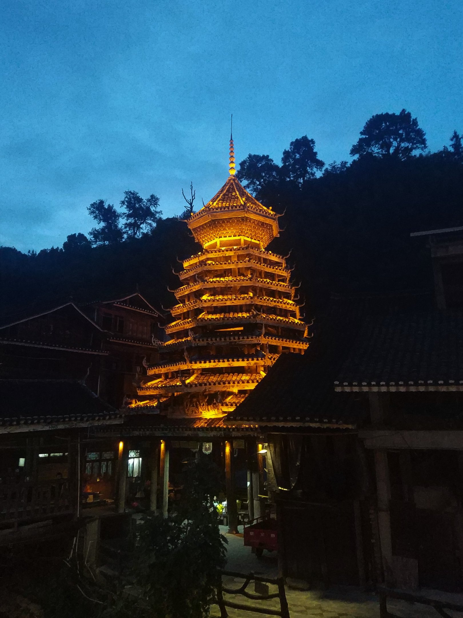 Drum Tower at Zhaoxing