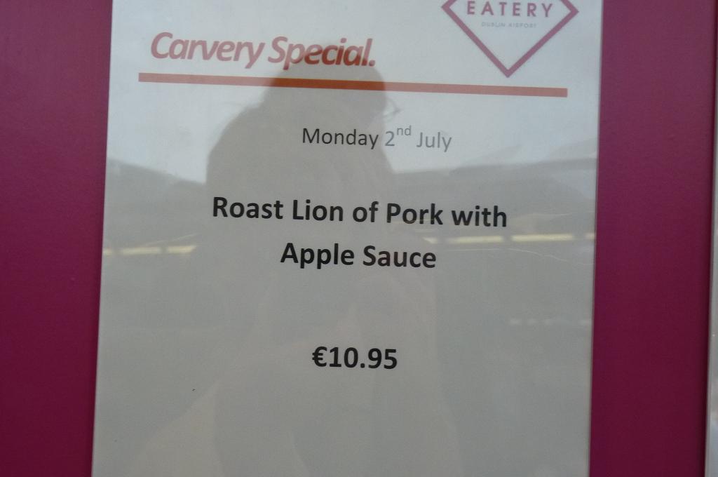 Dublin Airport sign July 2012