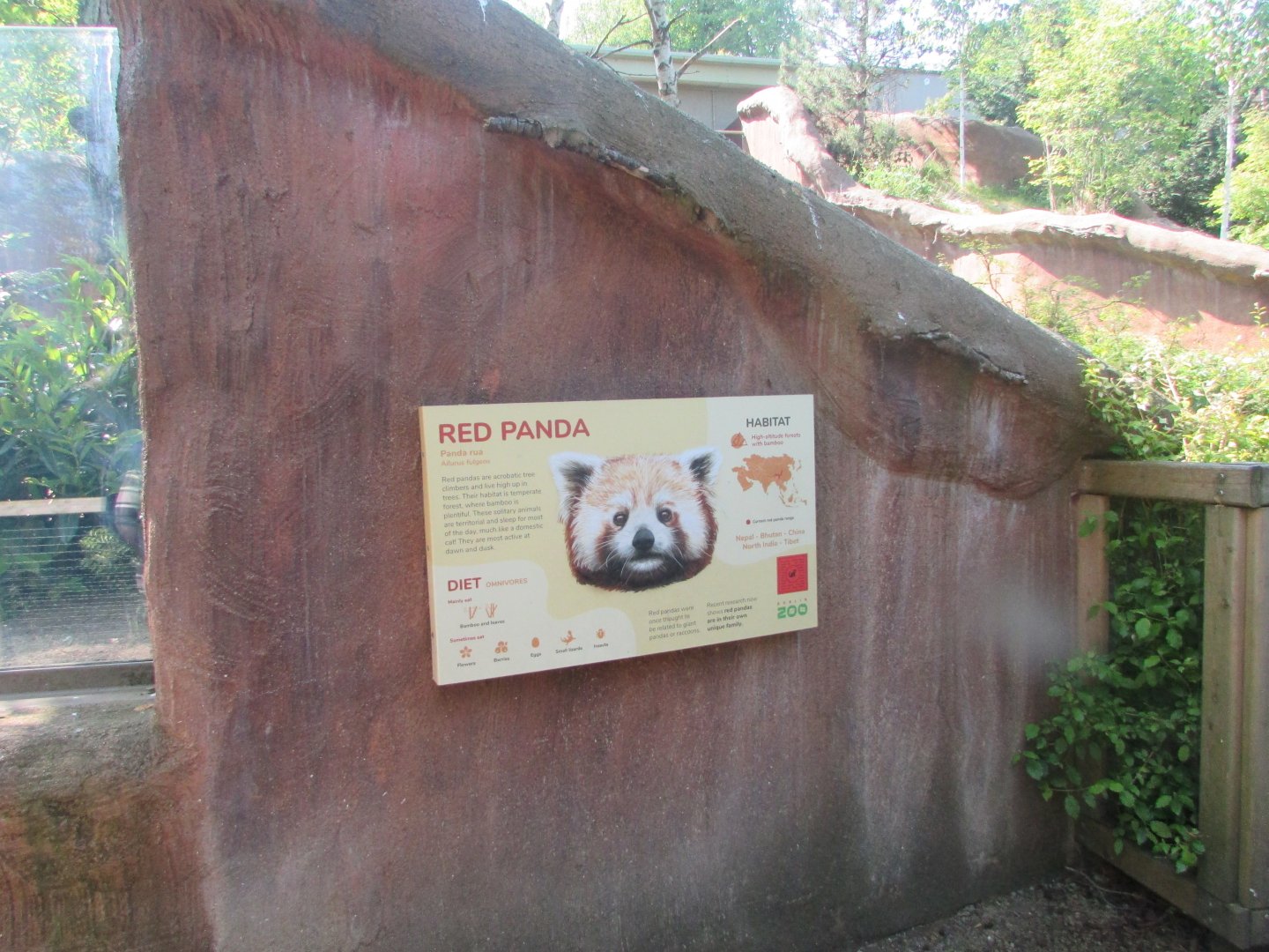 Dublin zoo - Informative sign