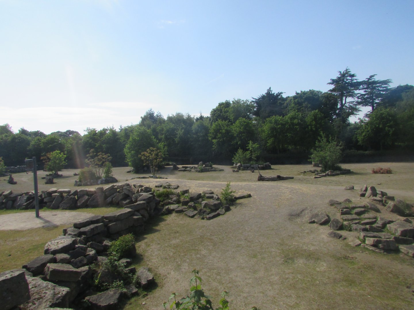 Dublin Zoo - Southern white rhino exhibit