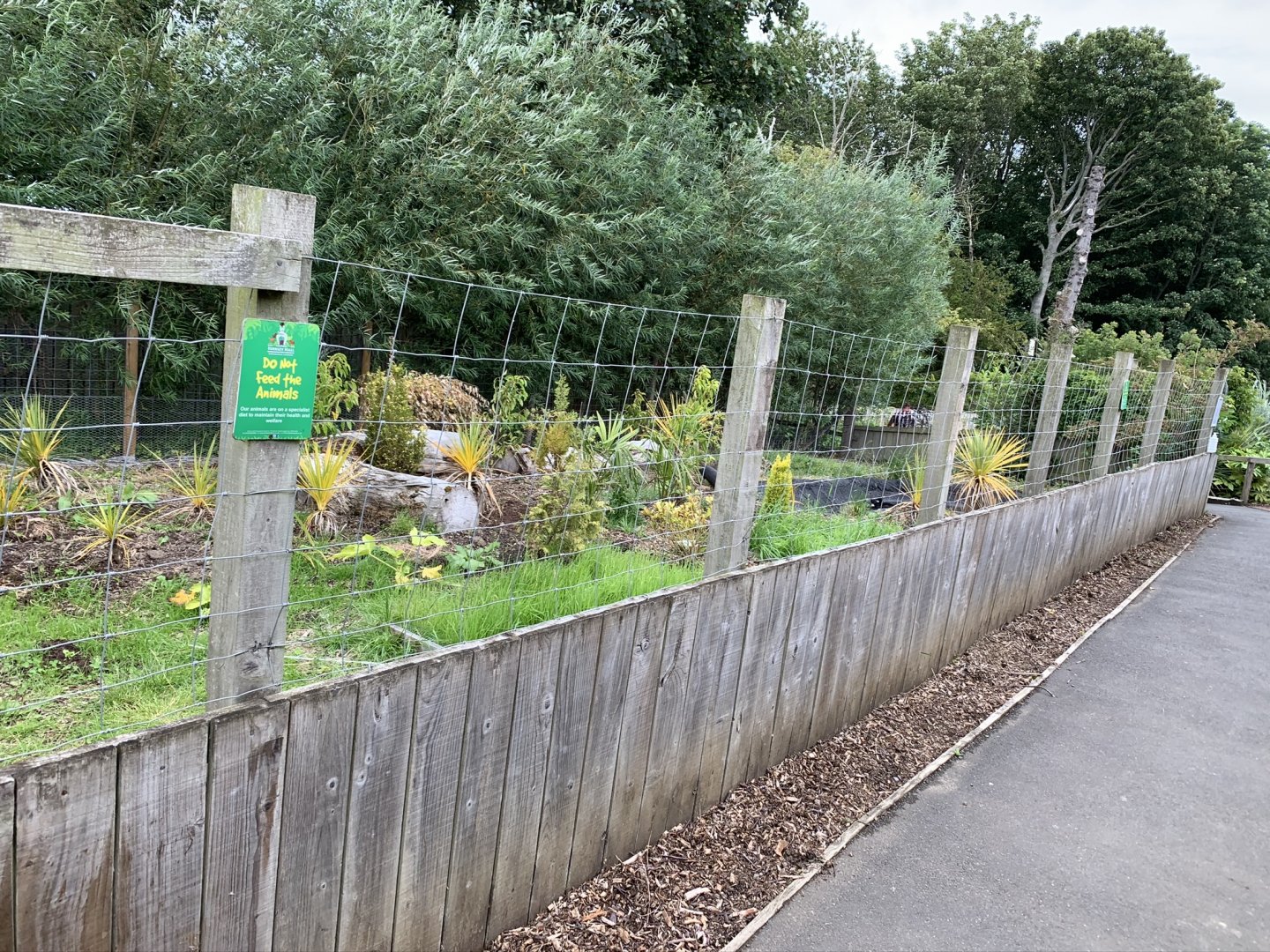 Duck Enclosure at Northumberland College Zoo (2020)