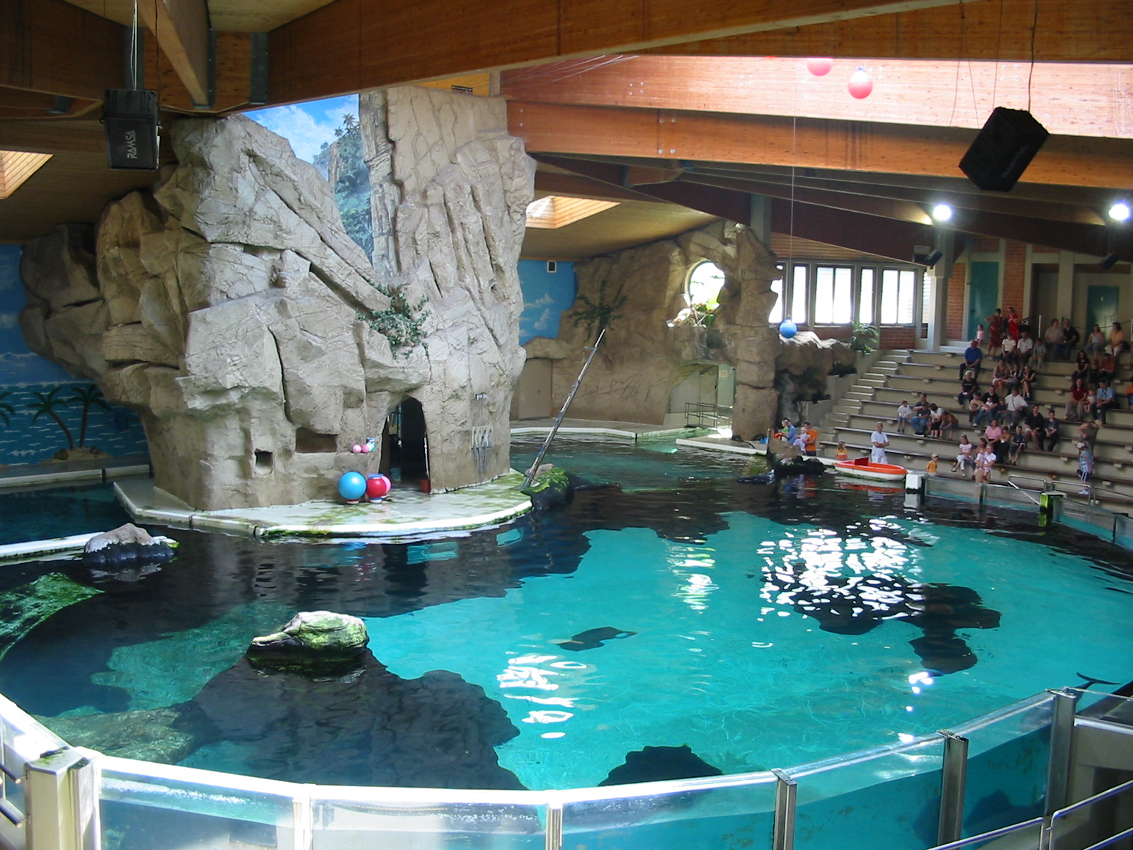 Duisburg Zoo 2004 - Dolphin pool