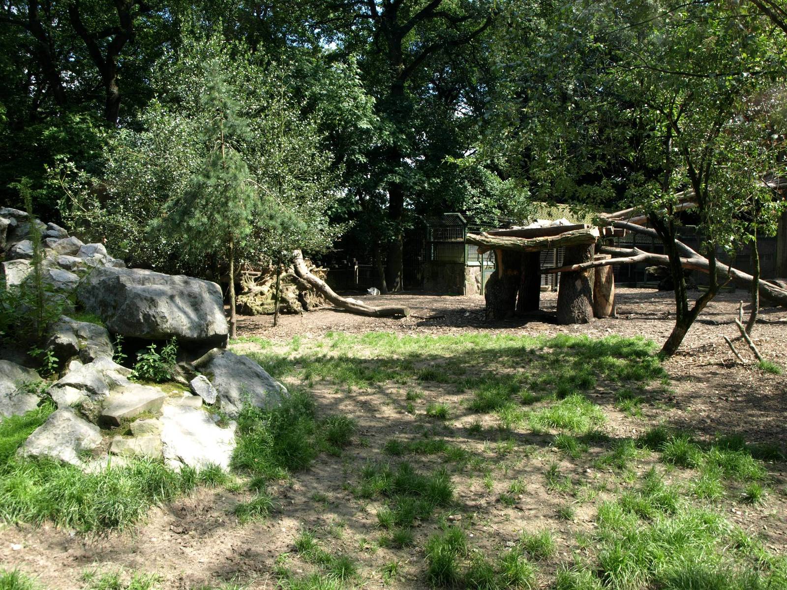 Duisburg Zoo - Wolf exhibit