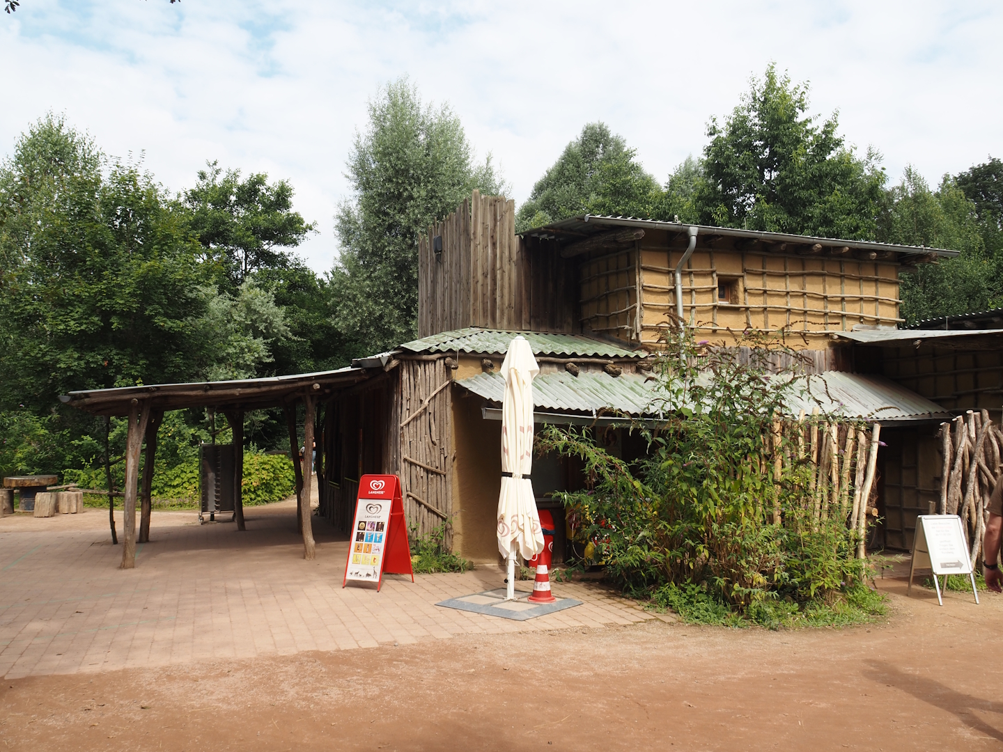 Duka House food and drinks stand, 2024-08-05