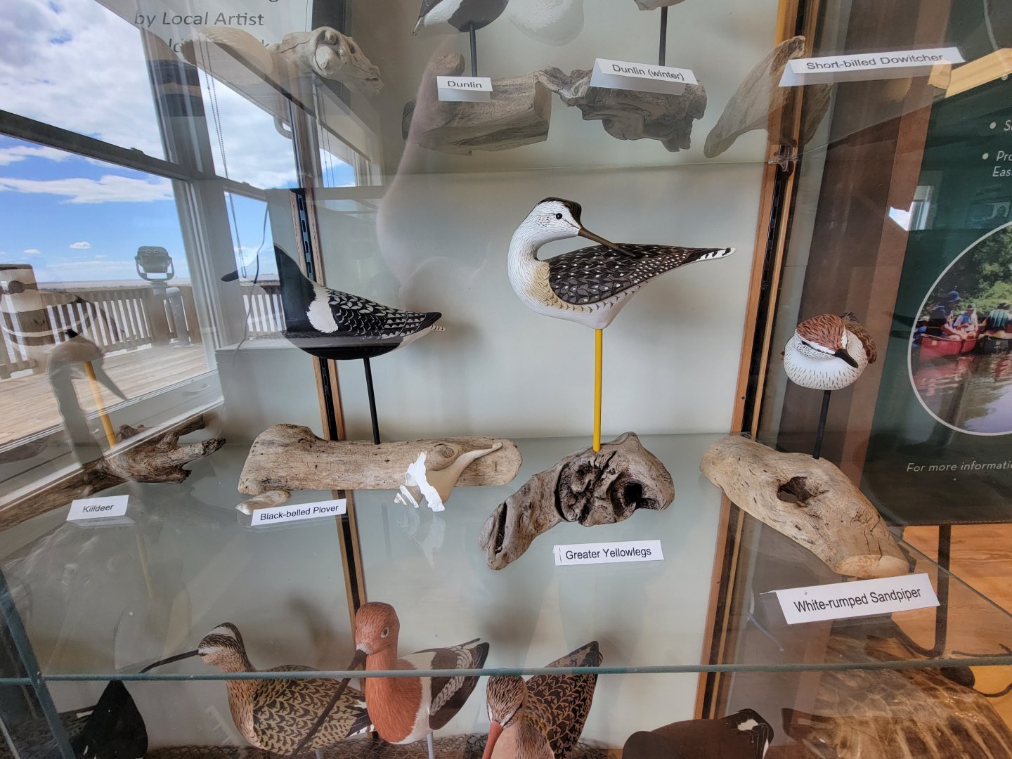 Dupont NC - Shorebird carvings