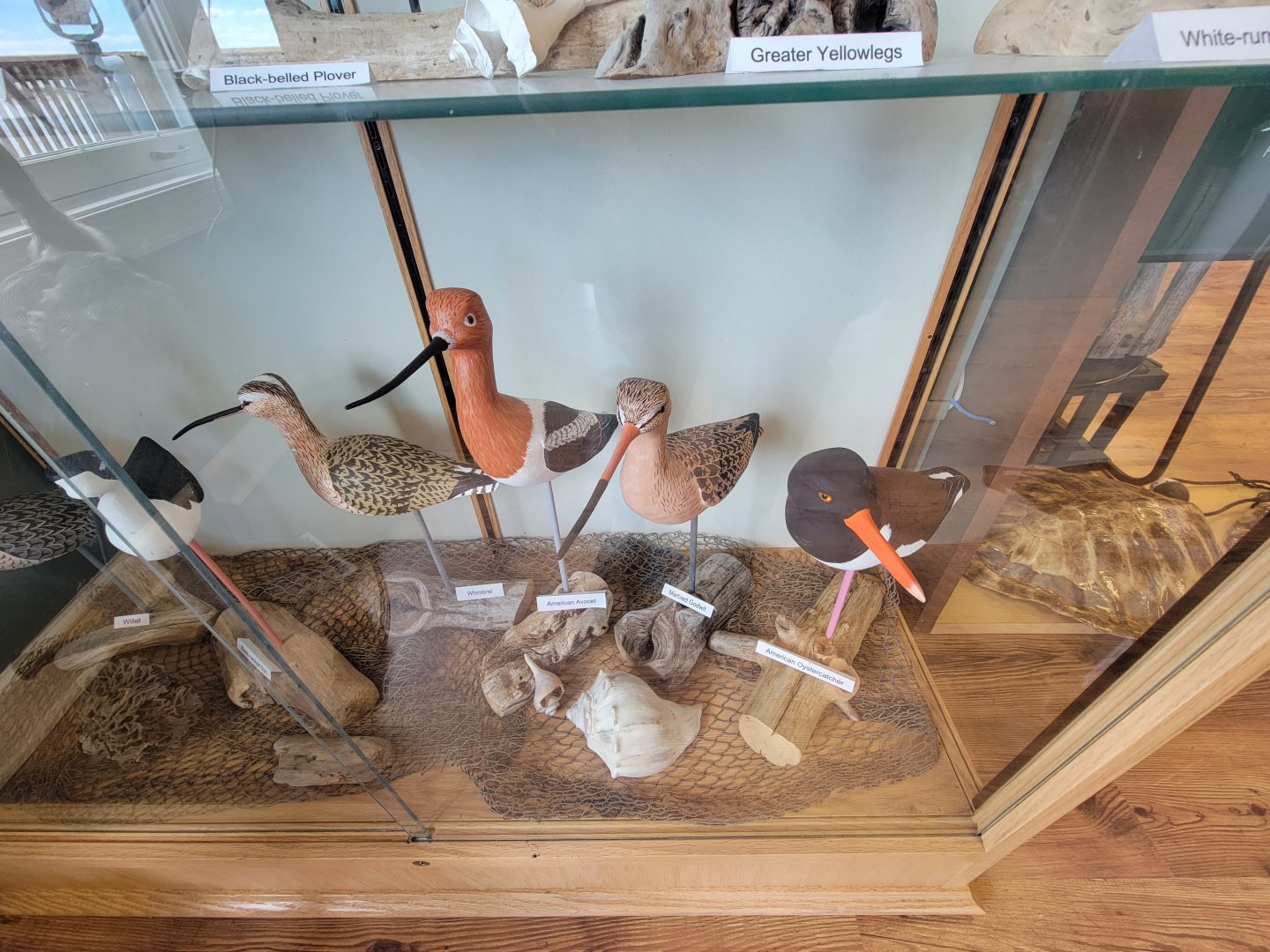 Dupont NC - Shorebird carvings