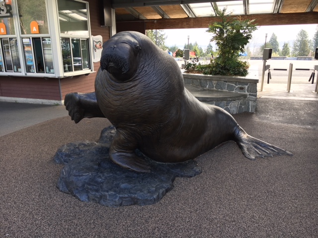 E.T. the Walrus Statue - New in 2017