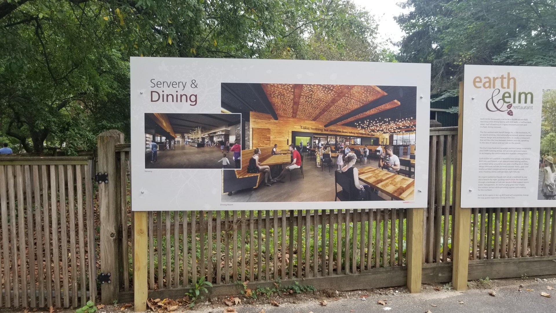 Earth & Elm Restaurant sign 1