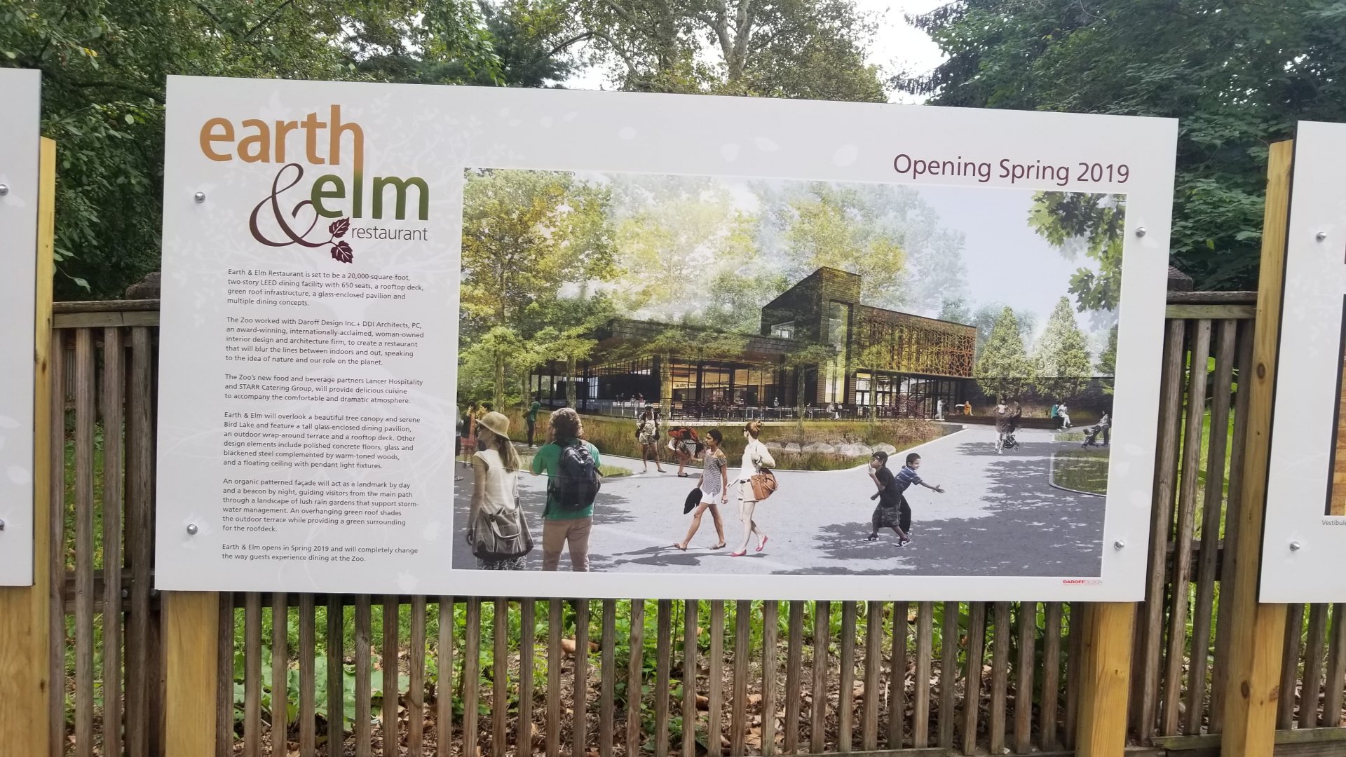 Earth & Elm Restaurant sign 2