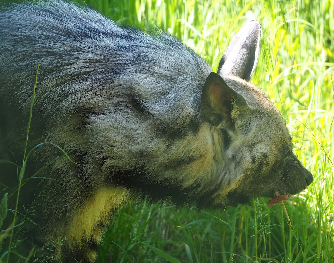 East African Striped hyena (Hyaena hyaena dubbah), 2023-05-31
