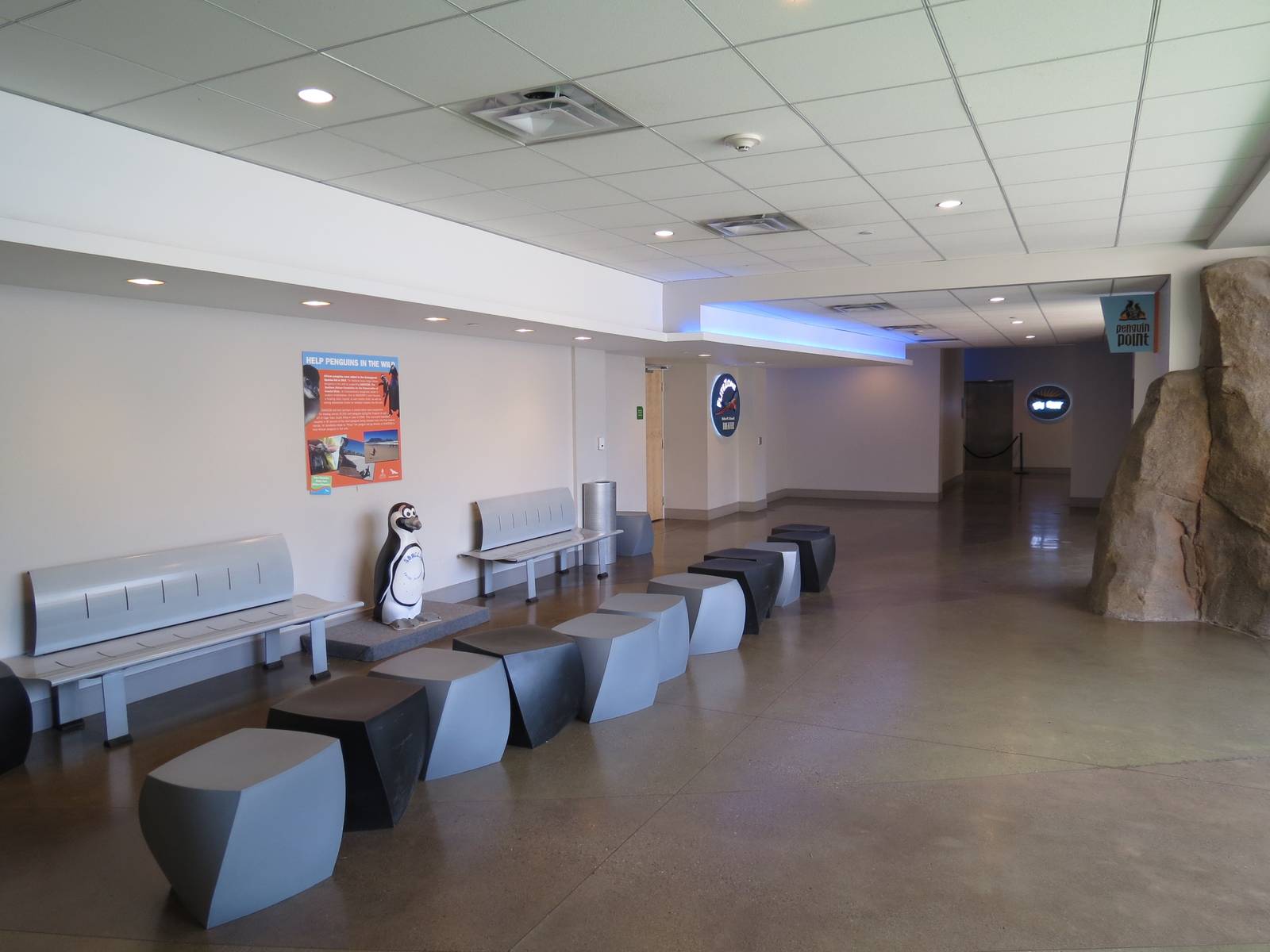 East Entrance Pavilion - Pengiun Point Viewing Area