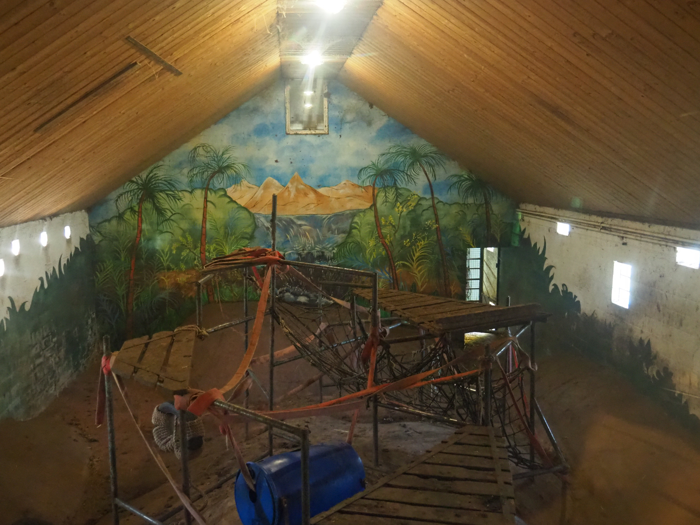 Eastern chimpanzee indoor housing, 2019-06-01