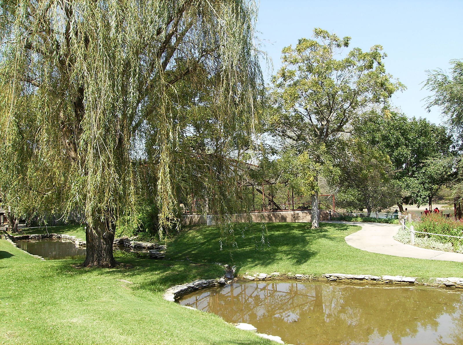 Eastern view of grounds