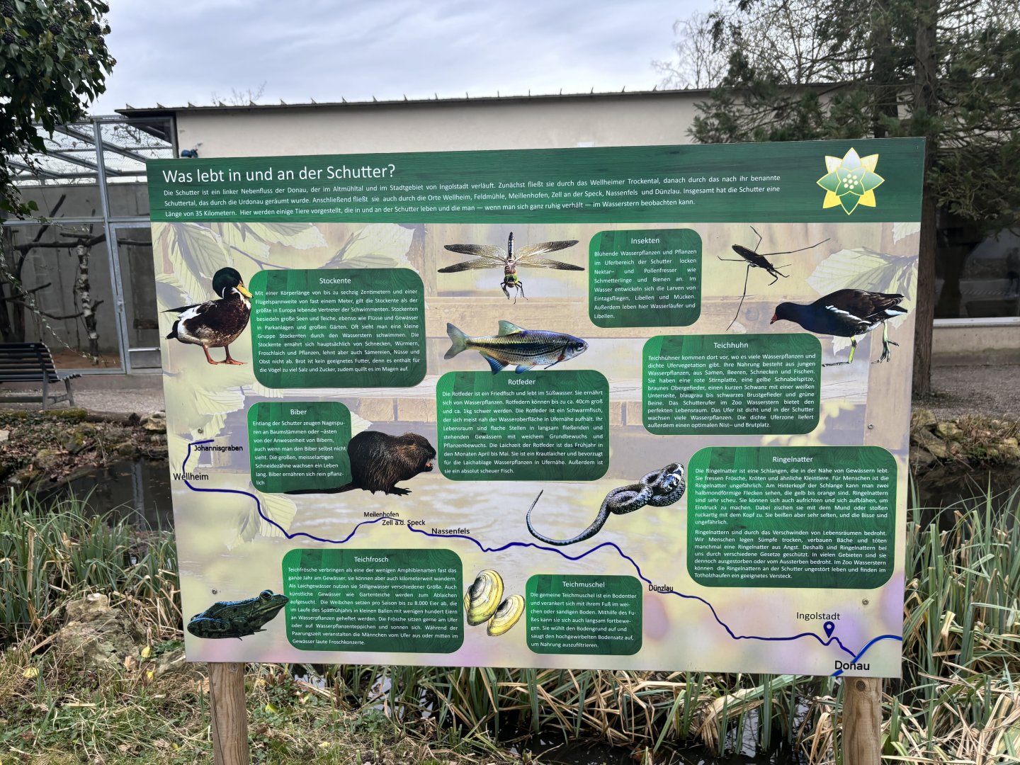 Ecological Signage at Zoo Wassertstern (Ingolstadt)