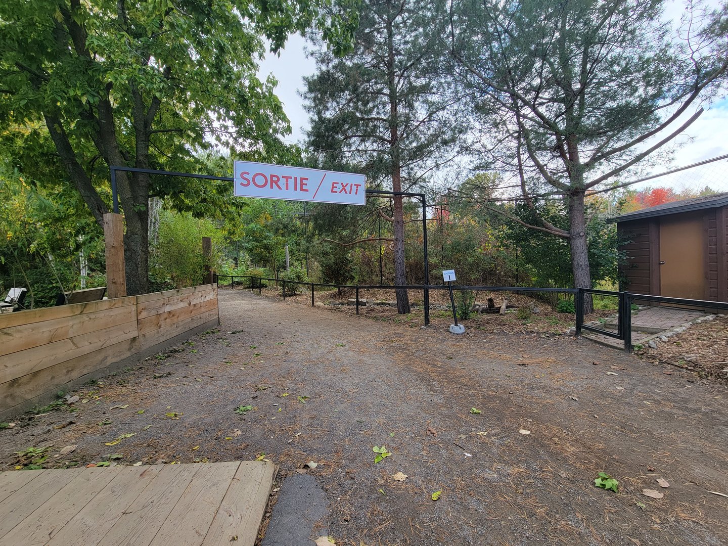 Ecomuseum Zoo - Exit/end of path
