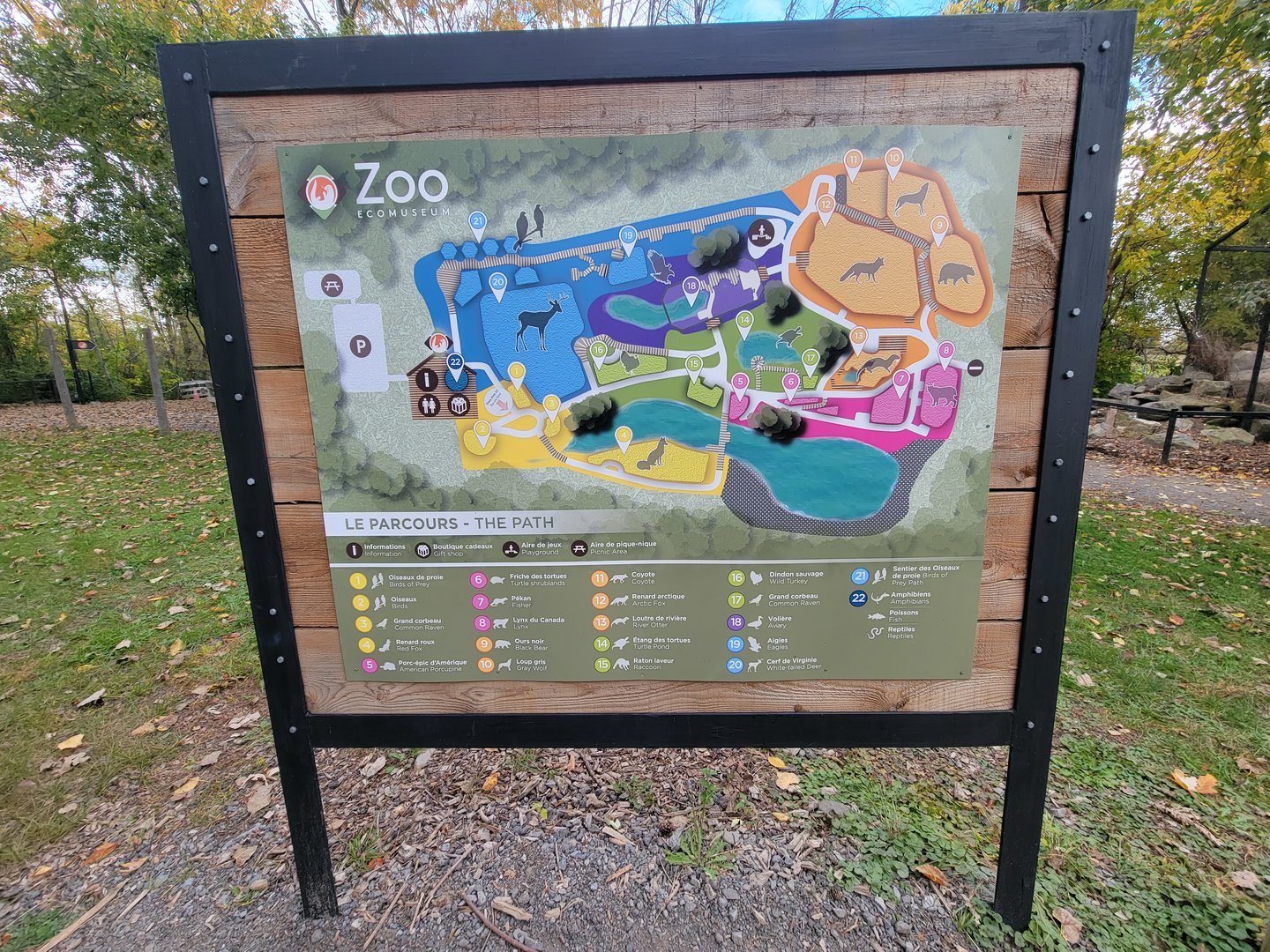Ecomuseum Zoo - Map