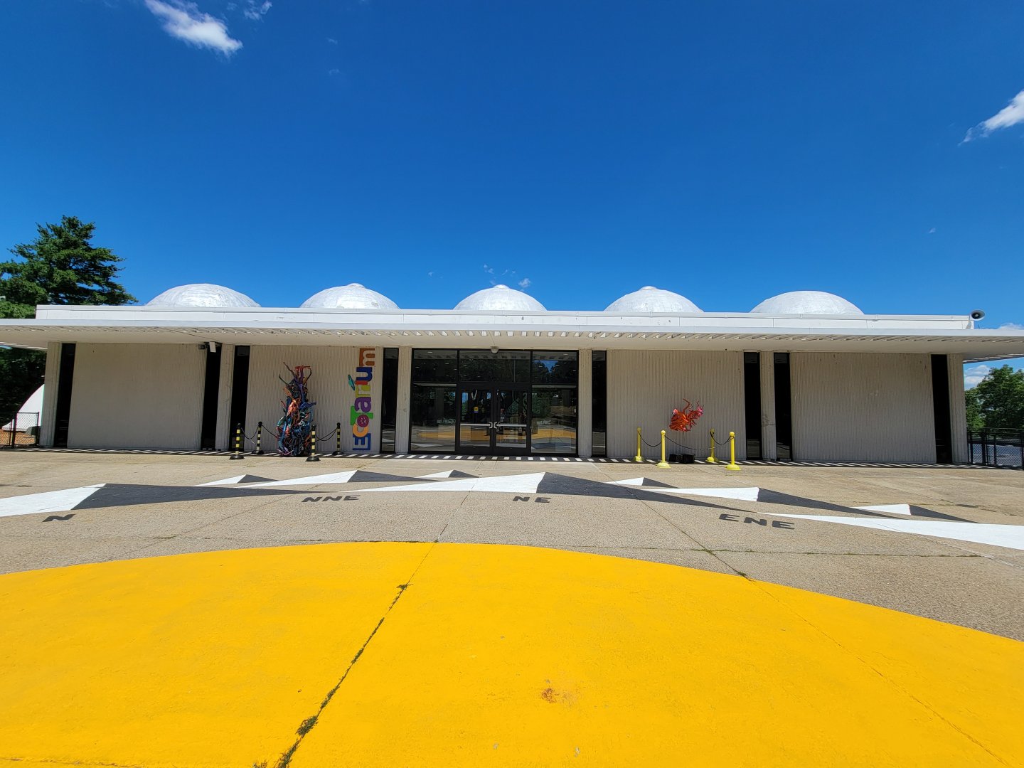 Ecotarium - Main/upper floor entrance
