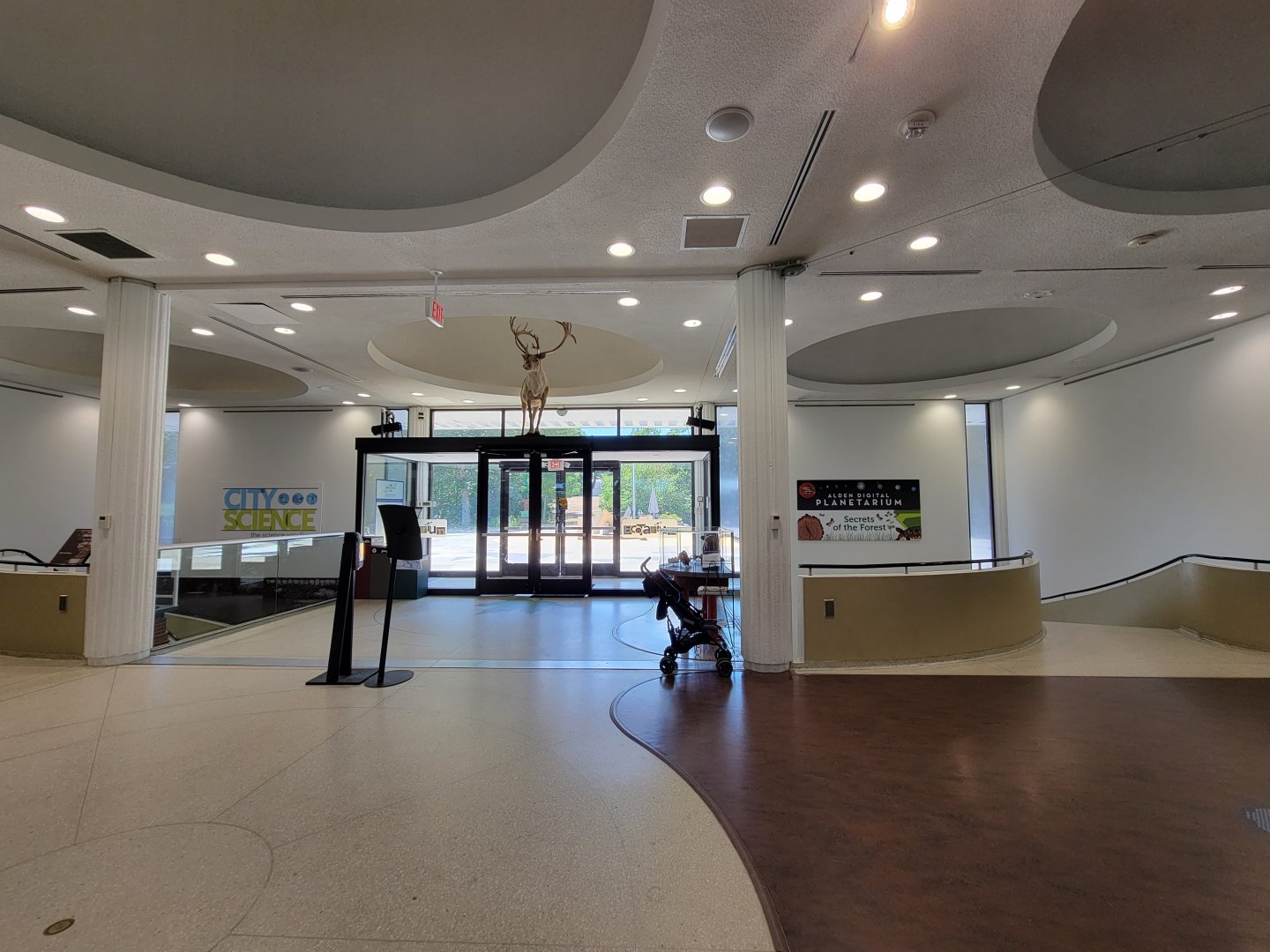 Ecotarium - Main/upper floor entrance