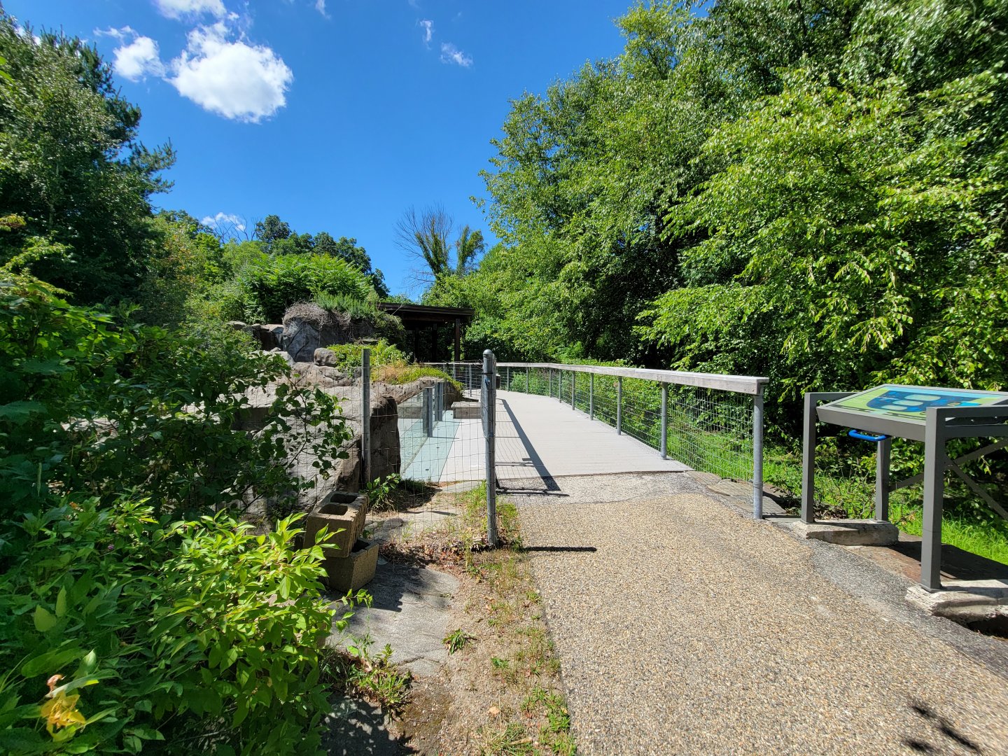 Ecotarium - Path to otters