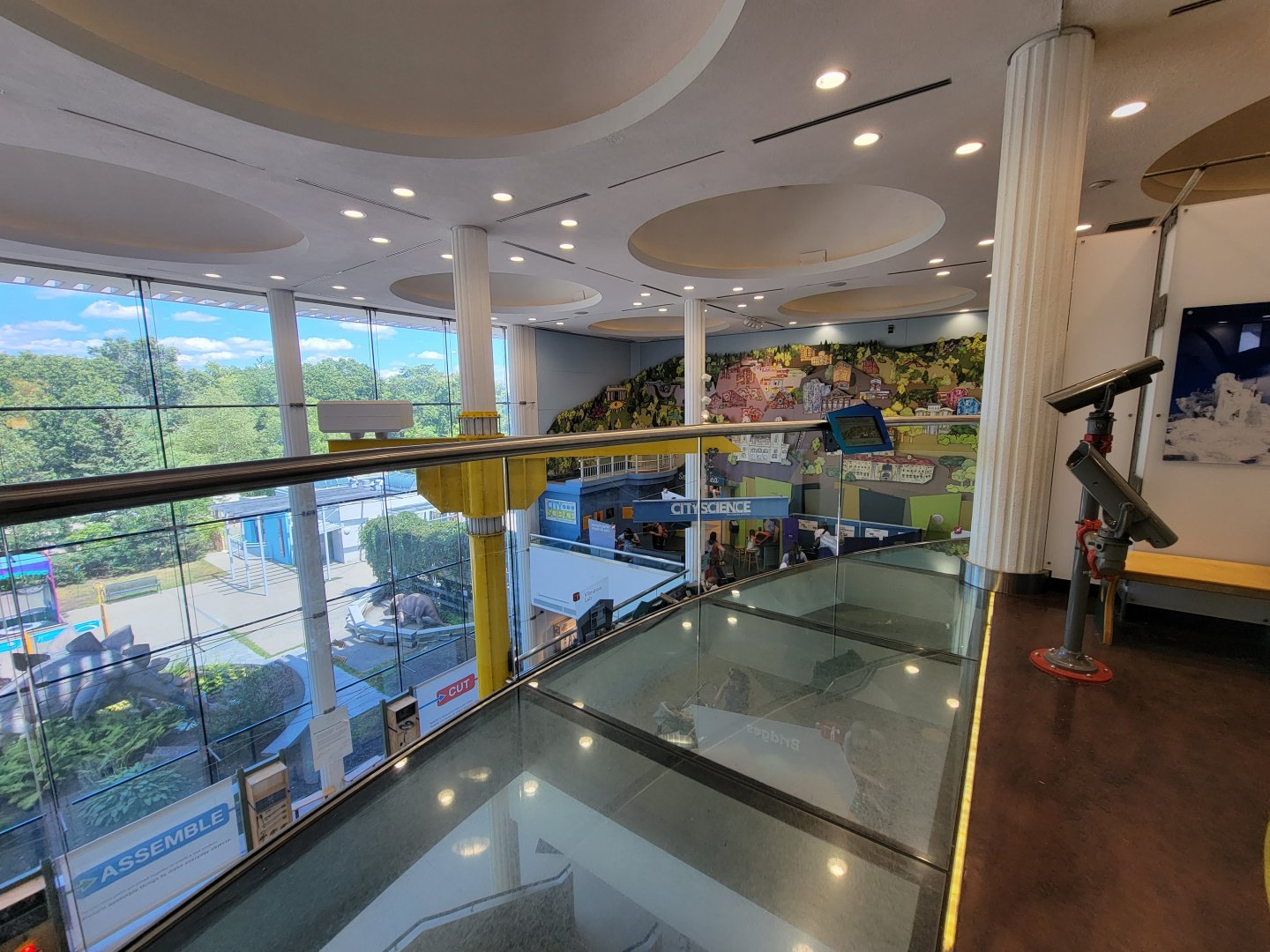 Ecotarium - View of lower floors