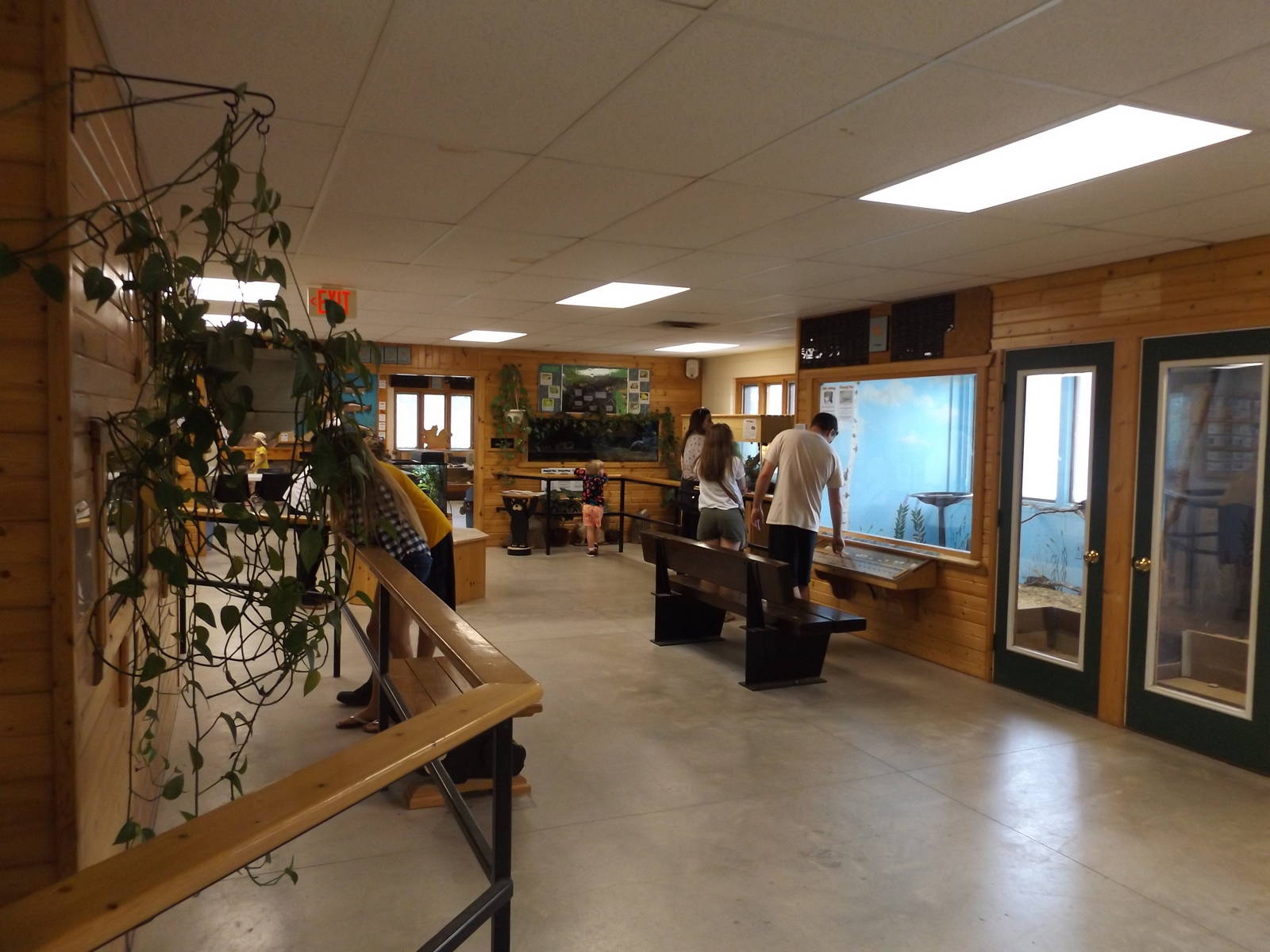 Ed. and Animal Care Building Interior