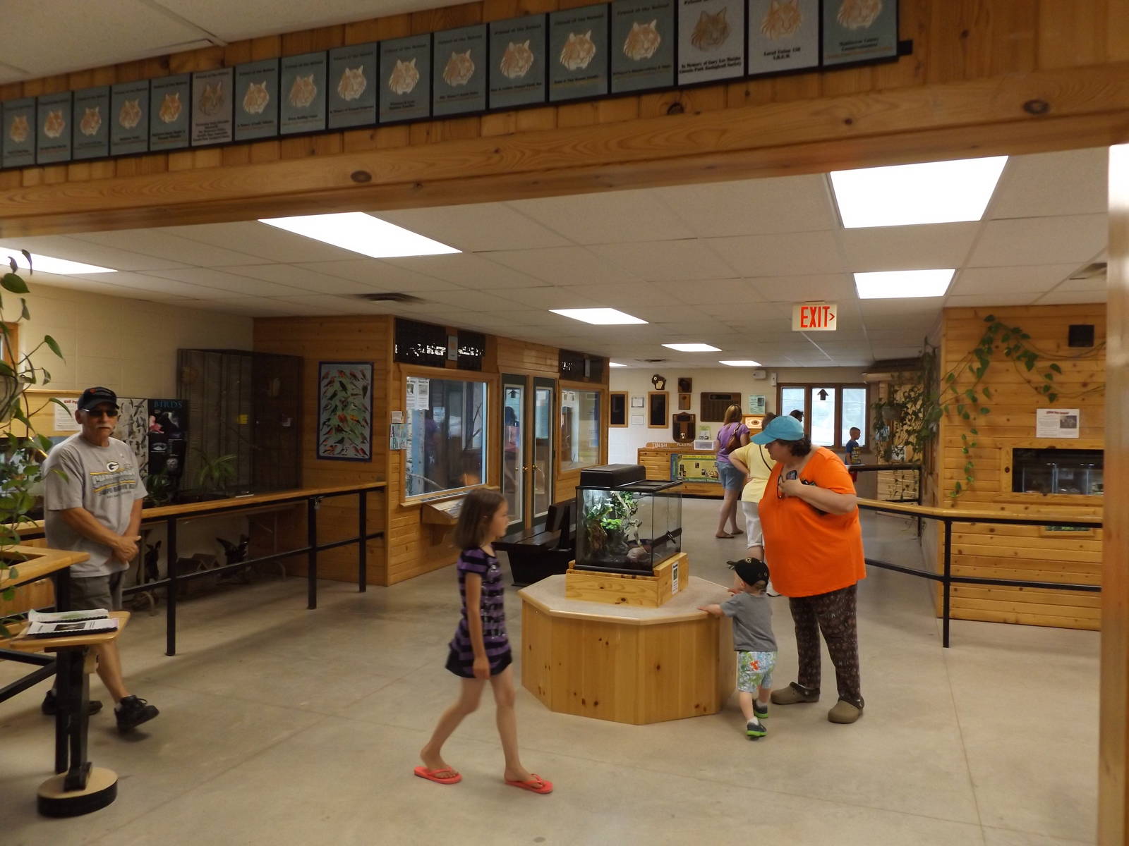Ed. and Animal Care Building Interior