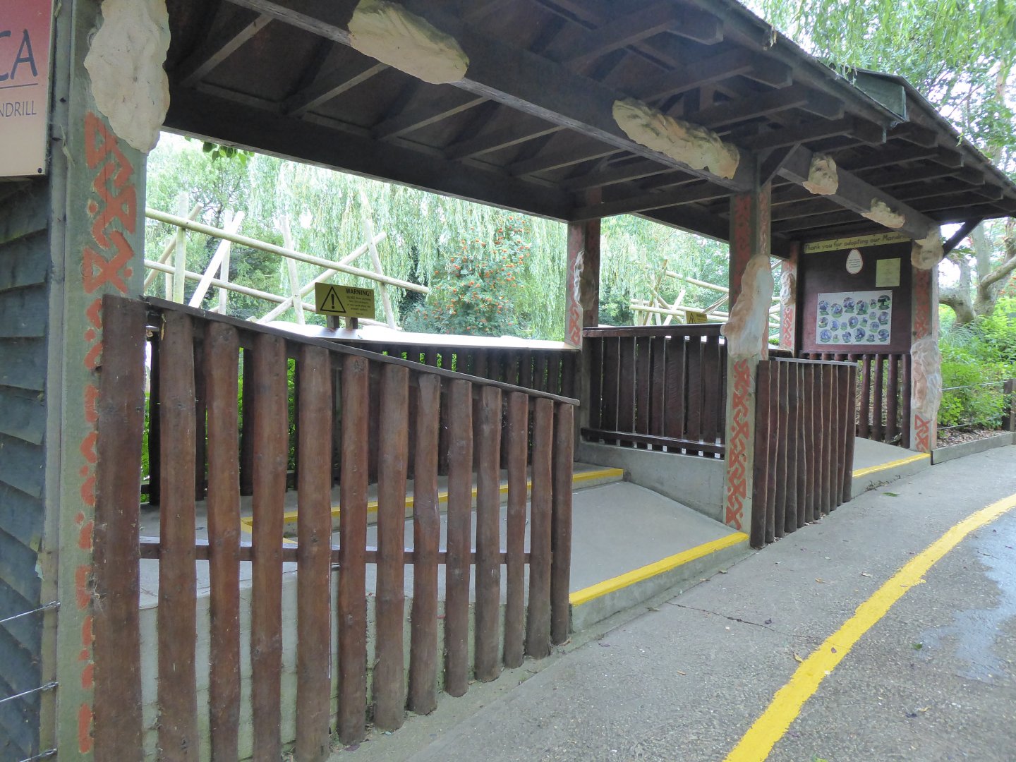 Edge of Africa - Mandrill viewing area 050819