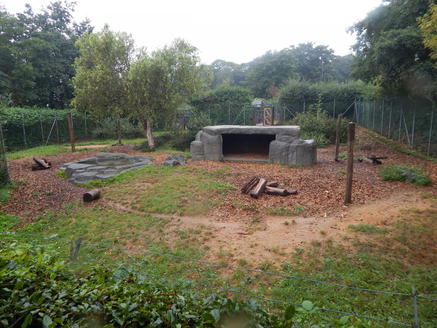 Edge of Africa - Spotted hyena enclosure 140921
