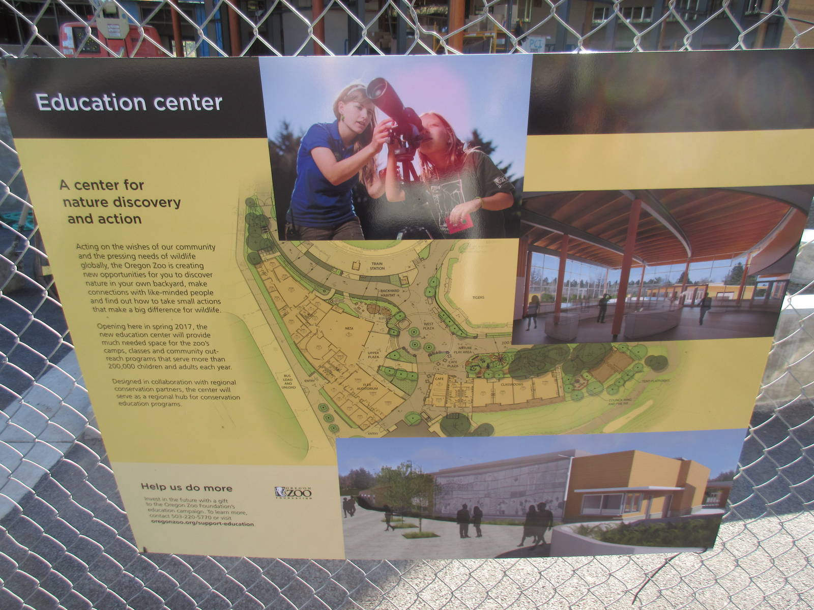 Education Center + Insect Zoo (New in 2017)