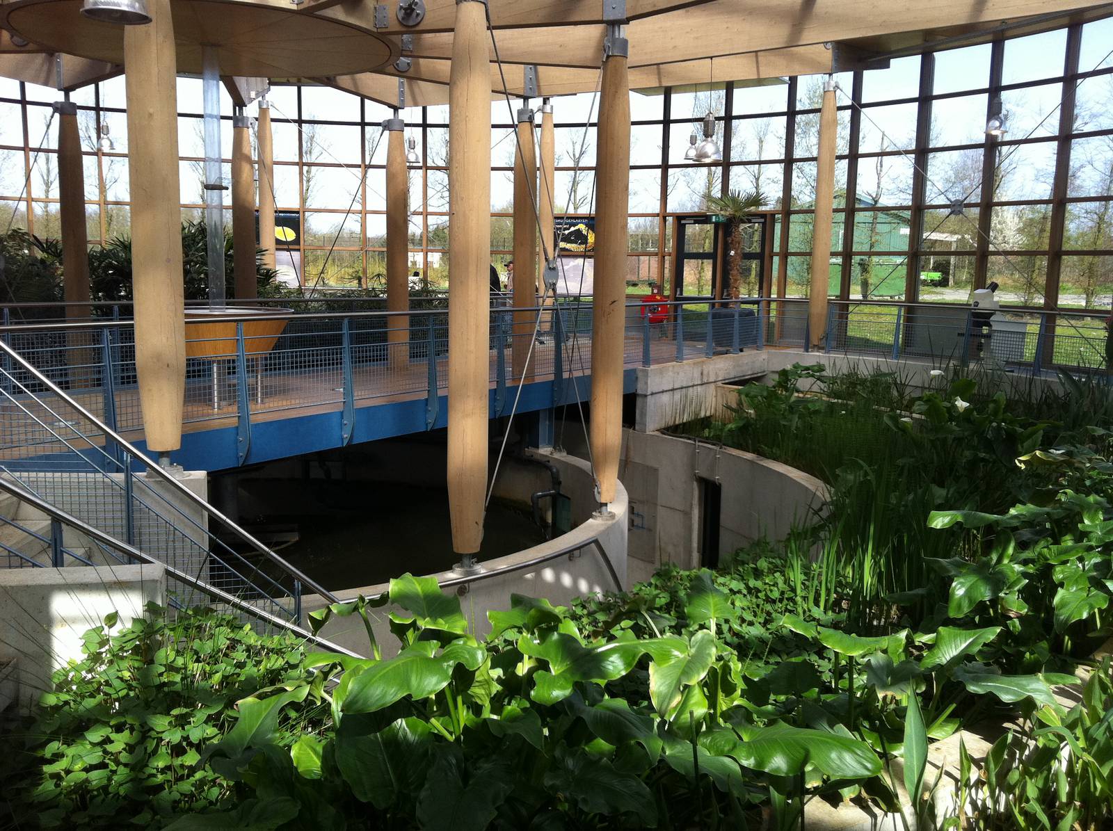 Educational Exhibit at Emmen Zoo - April 2011