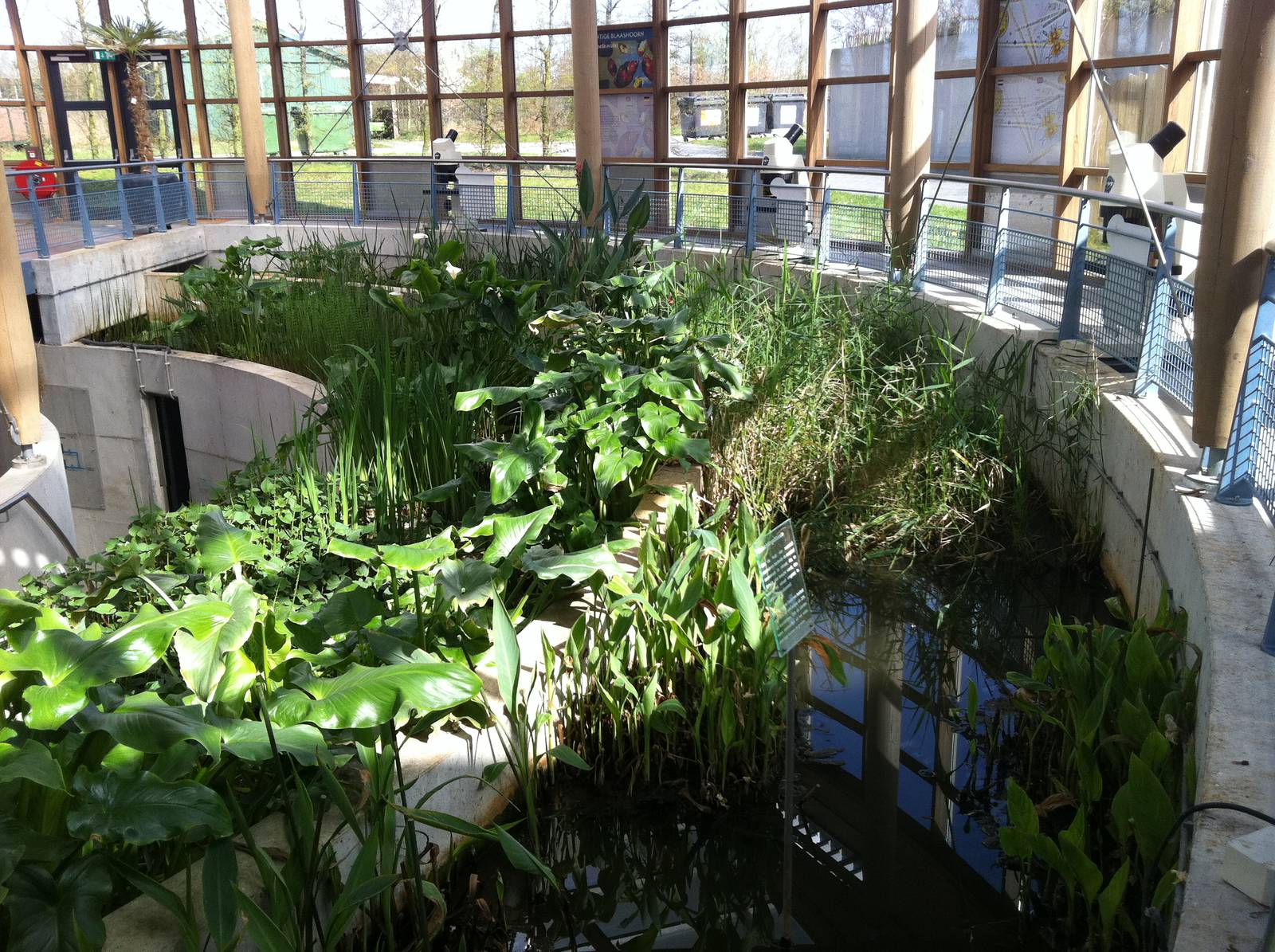 Educational Exhibit at Emmen Zoo - April 2011