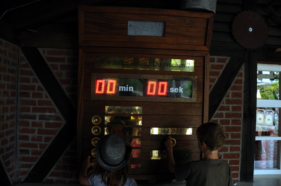 Educative dive-station at Hansa-Park Sierksdorf
