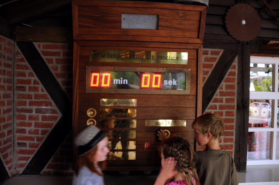 Educative dive-station at Hansa-Park Sierksdorf