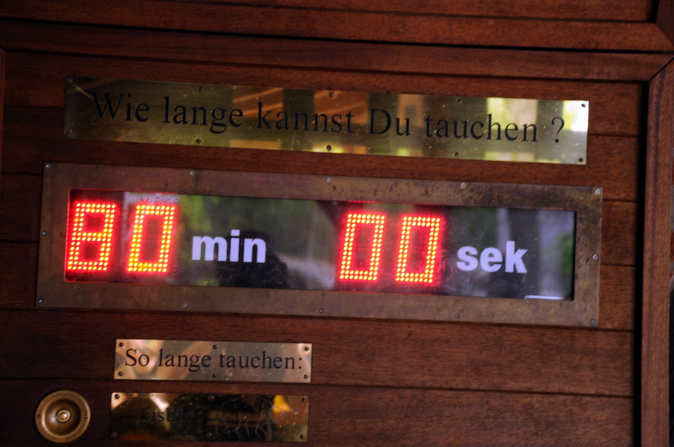 Educative dive-station at Hansa-Park Sierksdorf