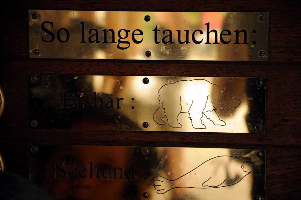 Educative dive-station at Hansa-Park Sierksdorf