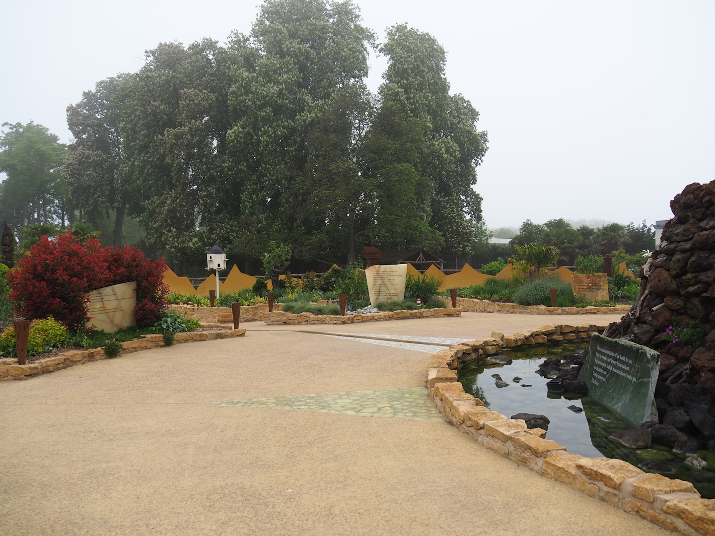 "Egg of the World" entrance area, 2023-05-15