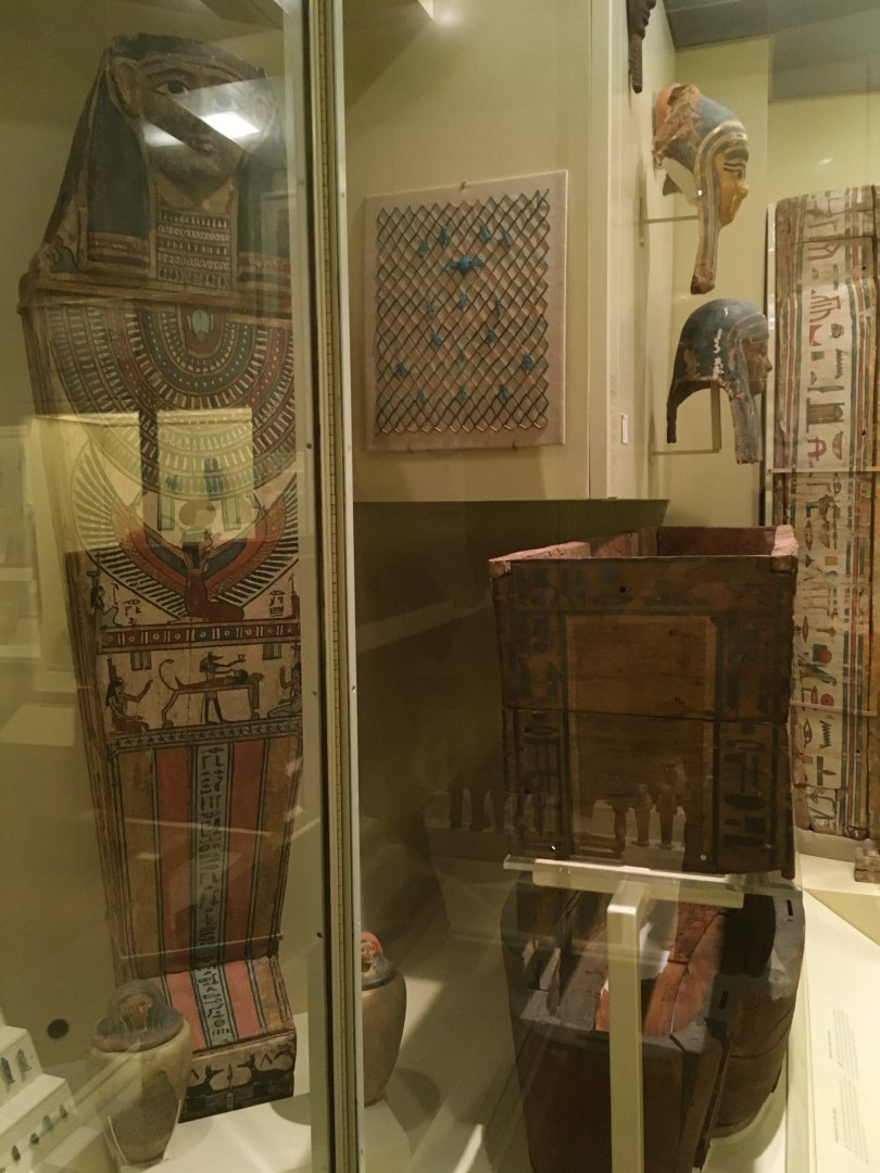 Egypt: Sarcophagus & Funerary Objects