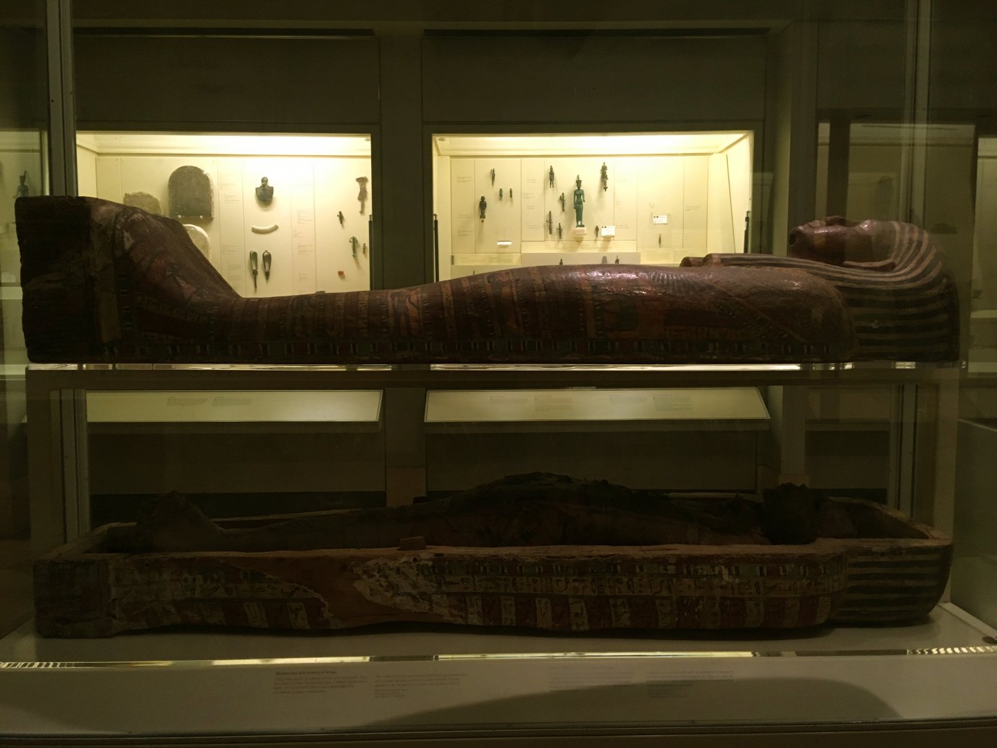 Egypt: Sarcophagus & Mummy of Antjau