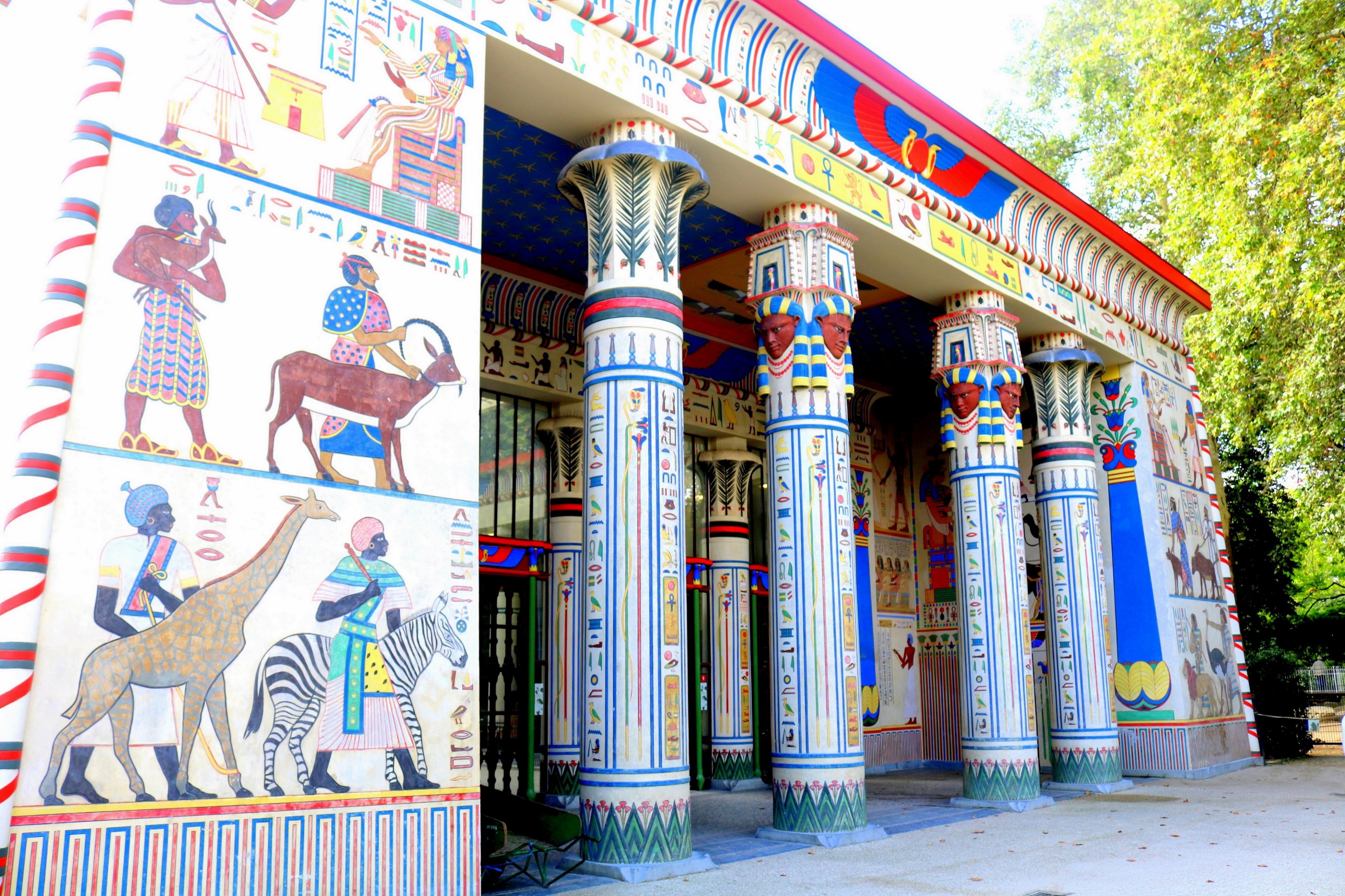 Egyptian Temple Building; Antwerp; 8th September 2018