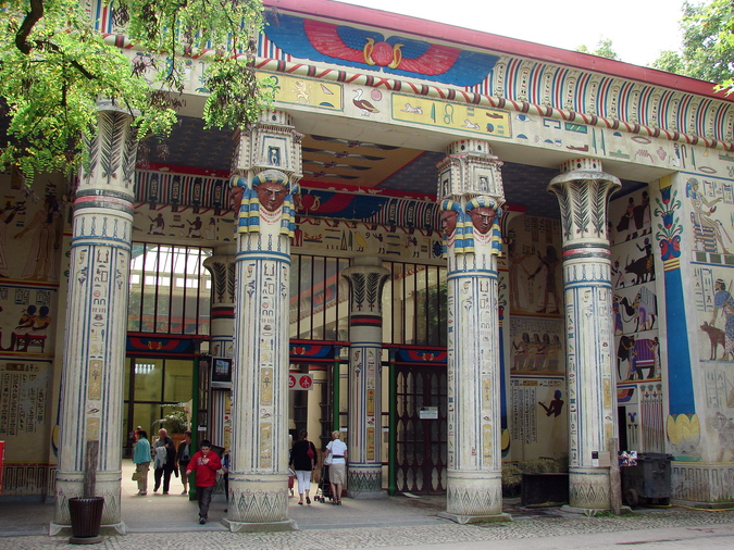 Egyptian-Temple Entrance