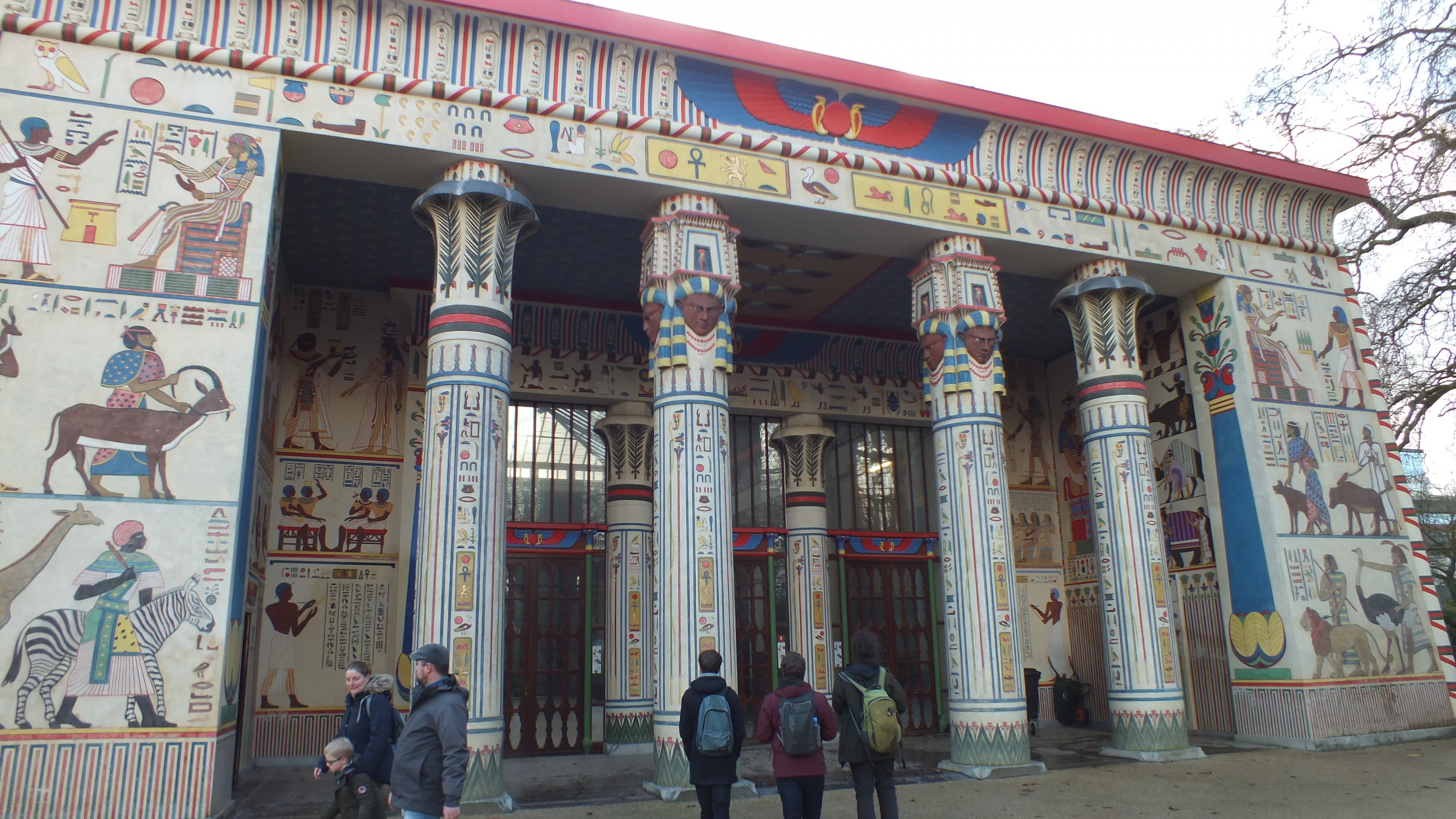 "Egyptian Temple" - Giraffe House