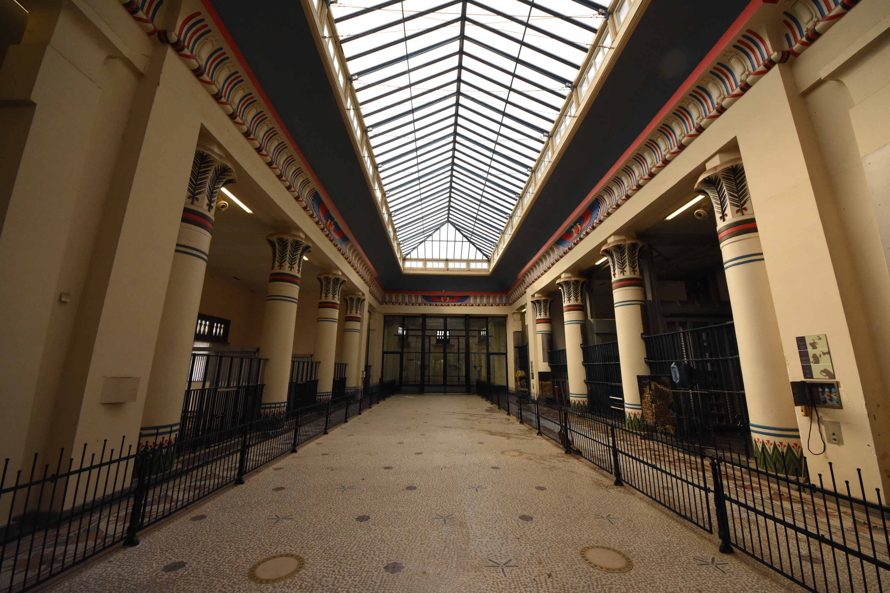 Egyptian temple interior